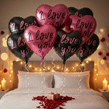 "I LOVE YOU" Valentine's Day Balloons Set